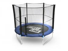Батут START LINE Fitness 8 ft (244 см) с внешней сеткой Батут START LINE Fitness 8 ft (244 см) с внешней сеткой