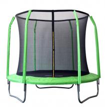 Батут с защитной сеткой внутрь, салатовый Sport Elite 2,44м GB30201-8 FT Батут с защитной сеткой внутрь, салатовый Sport Elite 2,44м GB30201-8 FT