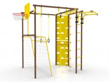 Уличный детский спортивный комплекс Rokids Атлет-Т УДСК-7 Уличный детский спортивный комплекс Rokids Атлет-Т УДСК-7