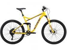 Велосипеды Двухподвесы Stark Tactic FS LT 27.5 HD, год 2024, цвет Желтый-Фиолетовый, ростовка 20
