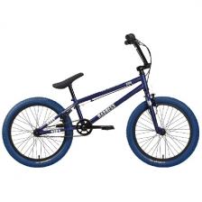 Велосипед Stark 24 Madness BMX 1 темно-синий матовый/серебристый/темно-синий (HQ-0014365)