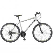 Велосипед Stels Navigator-590 V 26'' K010 18", серый/салатовый (LU089786)