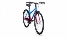 Велосипед женский Forward Corsica 28 голубой\розовый (2021) – фото 1