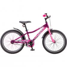 Велосипед Stels Pilot-210 20'' Z010, фиолетовый/розовый (LU088514)