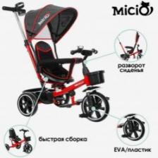 Micio Велосипед Трехколесный Micio Veloce, Колеса Eva 10 5290589