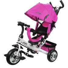 Трехколесный велосипед MOBY KIDS Comfort 10x8 EVA, 641220, pink