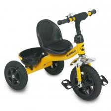 Трехколесный велосипед N.Ergo K203AN 2021, желтый/черный