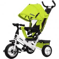 Трехколесный велосипед MOBY KIDS Comfort 10x8 EVA, 641478, green