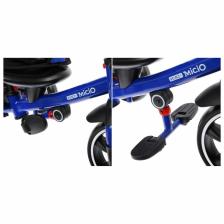 Велосипед трехколесный Micio Veloce +, колёса EVA 10"/8", цвет тёмно-синий – фото 4
