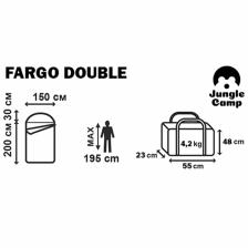 Спальный мешок Jungle Camp Fargo Double – фото 2