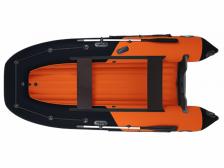 Надувная лодка НДНД Grouper 350 оранжево-черный