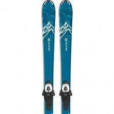 Горные лыжи SALOMON QST E Max Jr M + L6 GW, 110-68-91мм, 140см, с креплением L6 GW [l40891200140]
