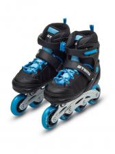 Ролики раздвижные Atemi, 82a, Abec-7 Carbon, Sb, черно-синие (30)