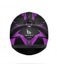 Шлем MT THUNDER EFFECT (S, Gloss Black Fucsia) – фото 2