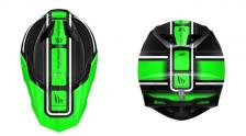 Шлем MT SYNCHRONY DUO SPORT VINTAGE (S, Gloss Black Fluo Green) – фото 1