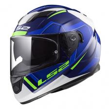 Шлем LS2 FF320 STREAM EVO AXIS (XXL, White Blue)