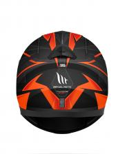 Шлем MT THUNDER EFFECT (XS, Gloss Black Orange) – фото 2