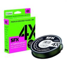 Шнур плетеный SUFIX SFX 4X зелёный 0.128мм 135м 5,5кг