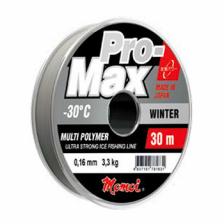 Леска зимняя Pro-Max Winter Strong 0,09 мм, 1,1 кг 30 м F-17678