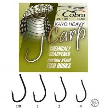 Рыболовные крючки Cobra Carp Kayo Heavy №2, 2 шт.