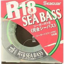 Шнур Seaguar R18 Sea Bass (PE8) 0.185мм 150м зеленая