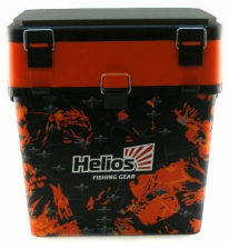 Ящик для зимней рыбалки Helios Shark двухсекционный HS-IB-19-SHO