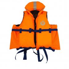 Спасательный жилет Helios Грей, оранжевый, XL