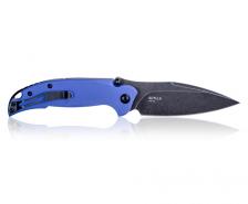 Нож складной Steel Will F79-24 Scylla (черное лезвие, синяя рук.) – фото 2
