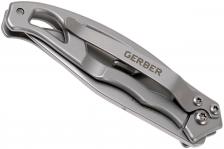 Нож складной Gerber Essentials Paraframe Mini, сталь 420HC, рукоять нержавеющая сталь – фото 3