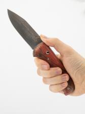 Нож «Бутырский» (Дамасская сталь, стабилизированная карельская береза) – фото 4
