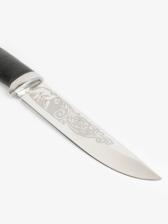 Нож "Лиса-Великоросс" (сталь 95x18, кожа/ал.) – фото 2