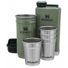 Набор термопосуды Stanley Nesting Shot Glass Set + Flask, 0.23л, зеленый [10-01883-034]