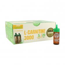 Карнитин жидкий GoldNutrition L-Carnitine 3000 20 x 10 мл, Лимон – фото 1