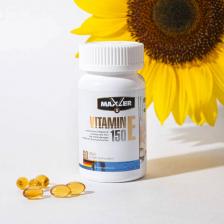 Витамин E MAXLER Vitamin E 60 софтгель капсула – фото 3