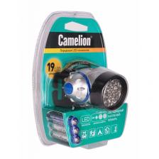 Camelion LED5313-19F4 (фонарь налобн, металлик, 19LED, 4 реж, 3XR03 в компл, пласт, блист), цена за 1 шт.