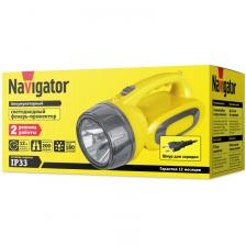 Фонарь Navigator 14 033 NPT-SP19-ACCU Прожект. 3Вт LED, 180лм, АКБ 1,3Ач., цена за 1 шт.