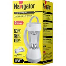 Фонарь Navigator 94 774 NPT-CA14-ACCU Кемп/прож. 1Вт/16 LED, 190лм, Li-ion 2.4Ач, цена за 1 шт.