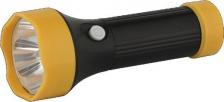 Ultraflash фонарь ручной "эконом" 5002-TH (3xR03) 4св/д 0.7W (20lm), черный +желт./пластик, BL e11785