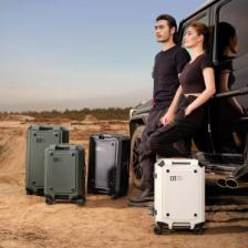 Чемодан Xiaomi UREVO Suitcase Sahara Army 24 дюйма Dark Green – фото 4