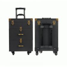 Мобильный чемодан визажиста на колесах Calmi Belle HUB 7-1041-2 Черный – фото 1