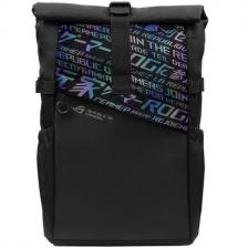 ASUS ROG Ranger BP4701 Gaming Backpack/15_17/17" макс.Полиэстер, полиуретан.Кол внутр отделений -2.Кол внешних отд-2. Черный c рисунком.170 x 480 x 300 мм.1.9 кг 90XB06S0-BBP010