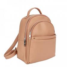 Рюкзак женский OrsOro ORS-0107 палево-розовый