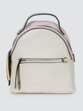 Рюкзак женский Marmalato 577-281 белый/розовый, 25x24х6 см