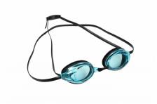 Очки для плавания BRADEX Спорт, черные цвет линзы - голубой