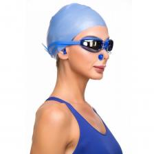 Набор для плавания: шапочка +очки+зажим для носа+беруши для бассейна – фото 1