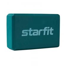 Блок для йоги Starfit YB-200 22.5х8х15 см изумрудный