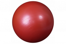 Мяч гимнастический красный (Фитбол) Ортосила L 0165 b, диаметр 65 см – фото 1