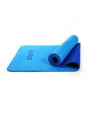 Коврик для йоги StarFit FM-201 синий/темно-синий 173 см, 6 мм