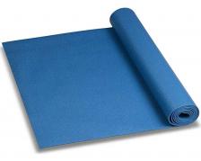 Коврик для йоги и фитнеса INDIGO PVC, YG03, Синий, 173*61*0,3 см