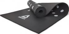 Коврик для йоги и фитнеса Reebok Белые Пятна 7 мм черный RAMT-12235BK Коврик для йоги и фитнеса Reebok Белые Пятна 7 мм черный RAMT-12235BK